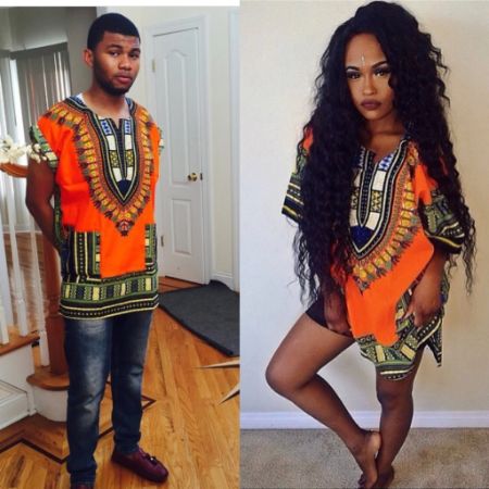 Orange Dashiki